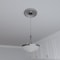 Ekena Millwork Traditional PVC Medallion (Canopies up to 7 1/2"), 13"OD x 3 1/2"ID x 1 1/4"P, Bright Coat Aluminum CMP13TRBAL - alternate 9